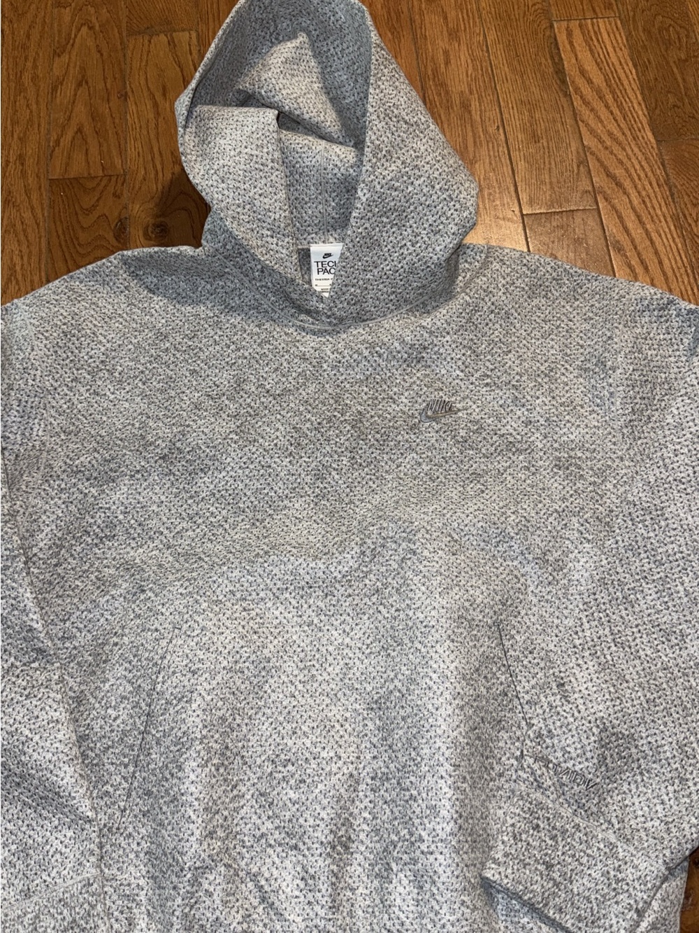 Nike tech pack Gray Heather Hoodie